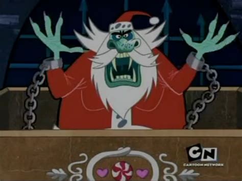 billy and mandy santa